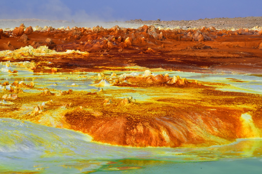 Dallol, Sulphur Springs